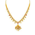 Kanchan Traditional Necklace with Emeralds and Rubies,,hi-res image number null