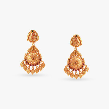 Sparkling Charm Traditional Drop Earrings
