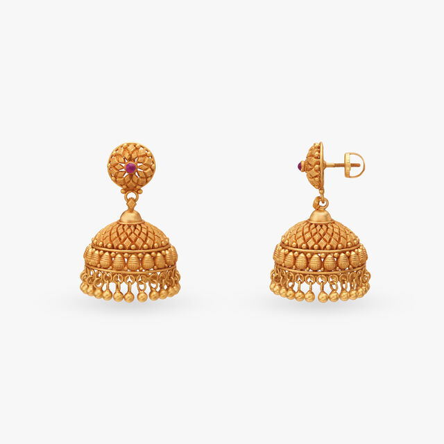 Dangling Jhumka Earrings image number null