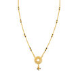 Eclectic Wheel Mangalsutra,,hi-res image number null