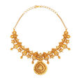 Enchanting Antique Gold Necklace Set Perfect for Indian Brides,,hi-res image number null
