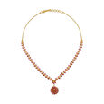 Heavenly Ruby Studded Gold Necklace,,hi-res image number null