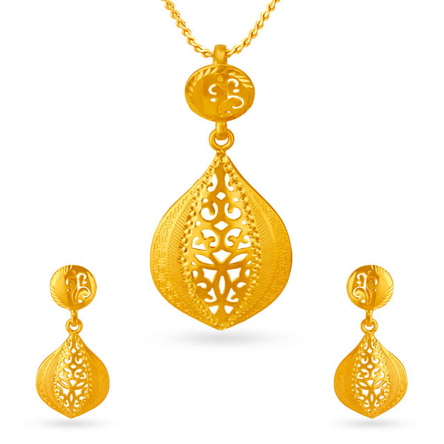 Enchanting Pendant and Earrings Set,,hi-res image number null