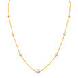 Ethereal Gold Chain with Textured Beads,,hi-res image number null