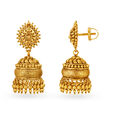 Antique Traditional Gold Jhumkas,,hi-res image number null