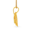 Intricate Gold Teardrop Pendant,,hi-res image number null