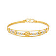Eclectic Gold Bangle,,hi-res image number null
