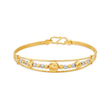 Eclectic Gold Bangle