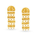 Exquisite Yellow Gold Necklace and Earring Set,,hi-res image number null