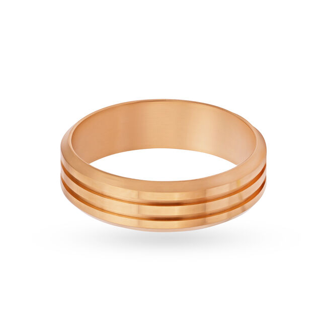 Glamorous Tiered Gold Ring for Men,,hi-res image number null