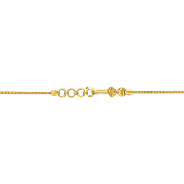 Minimal Gold and Black Bead Mangalsutra,,hi-res image number null
