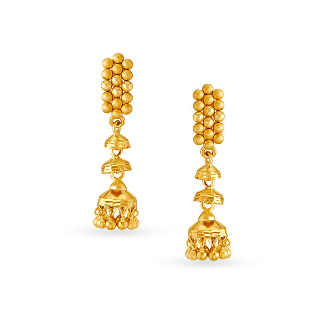 Classy Traditional Drop Earrings image number null