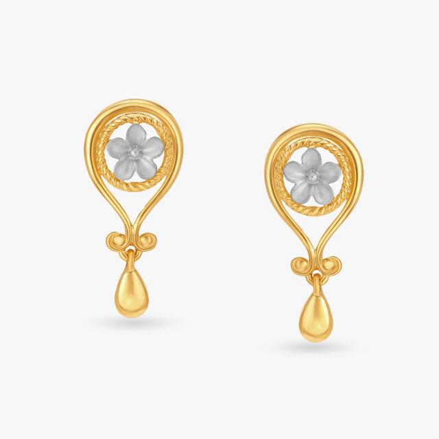 Glamorous Sparkle Drop Earrings image number null