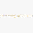 Dual Tone Mangalsutra Bracelet,,hi-res image number null