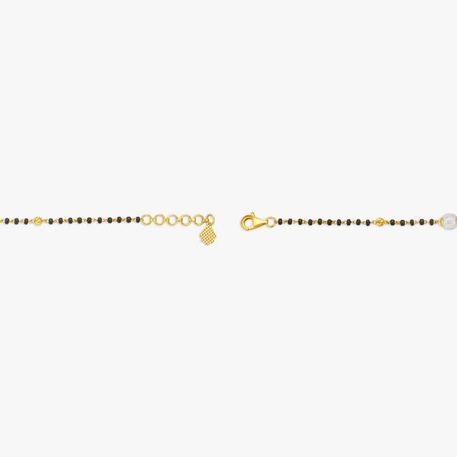 Dual Tone Mangalsutra Bracelet,,hi-res image number null