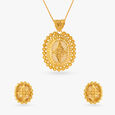 Joyful Elegance Pendant and Earrings Set image number null