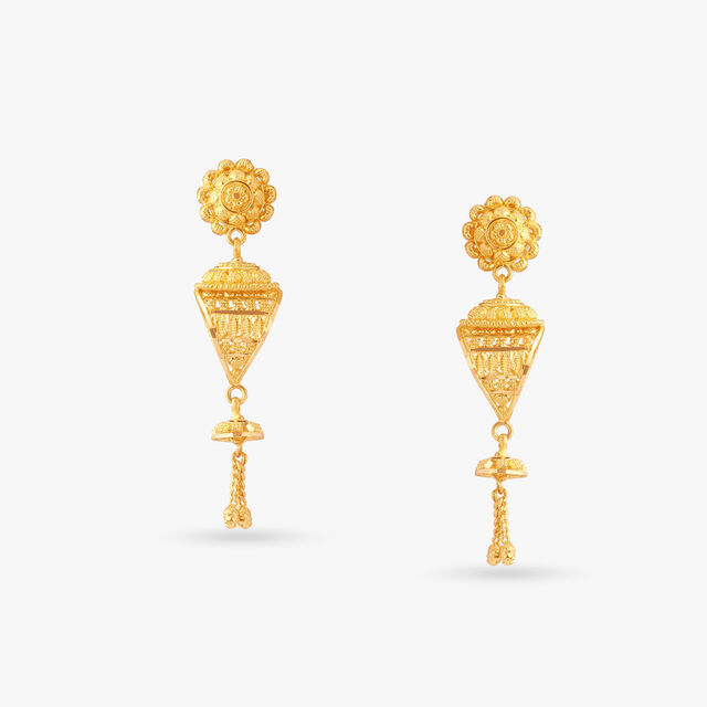 Impressive Floral Jhumkas image number null