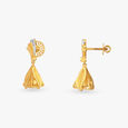 Elegant Gold Jhumka Earrings image number null