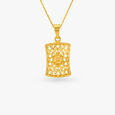 Heart-Enamel Gold Pendant image number null