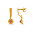 Chic Gold Drop Earrings for Kids,,hi-res image number null