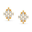 Stylish Gold Stud Earrings for Kids,,hi-res image number null