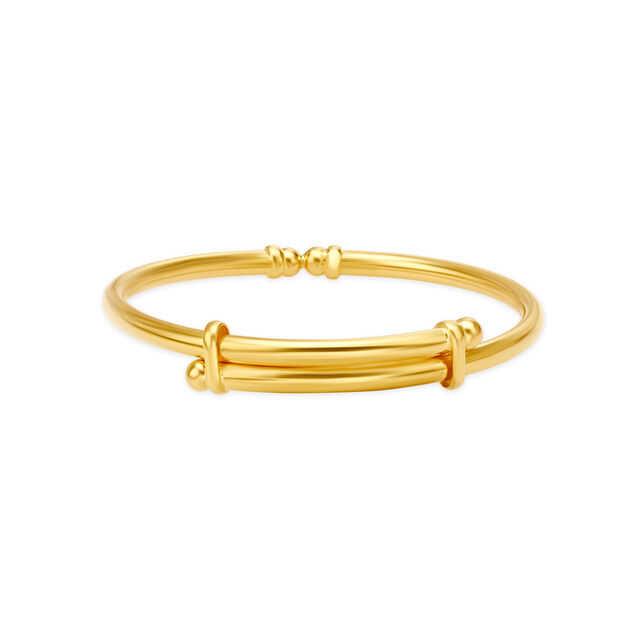 Signature Gold Bangle for Kids image number null