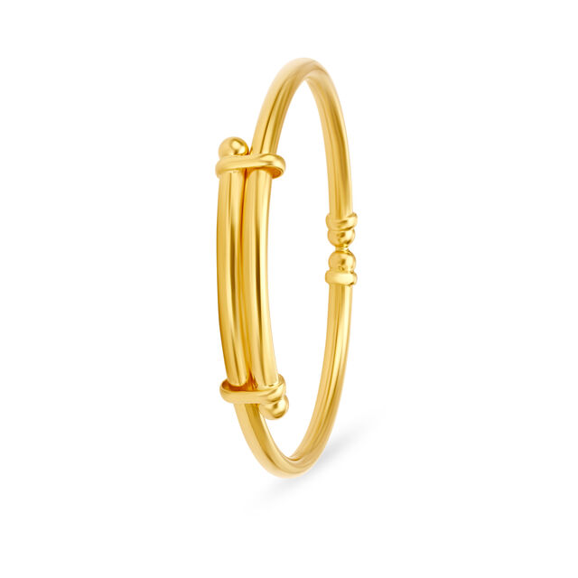 Signature Gold Bangle for Kids image number null