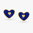 Midnight Love Stud Earrings for Kids image number null