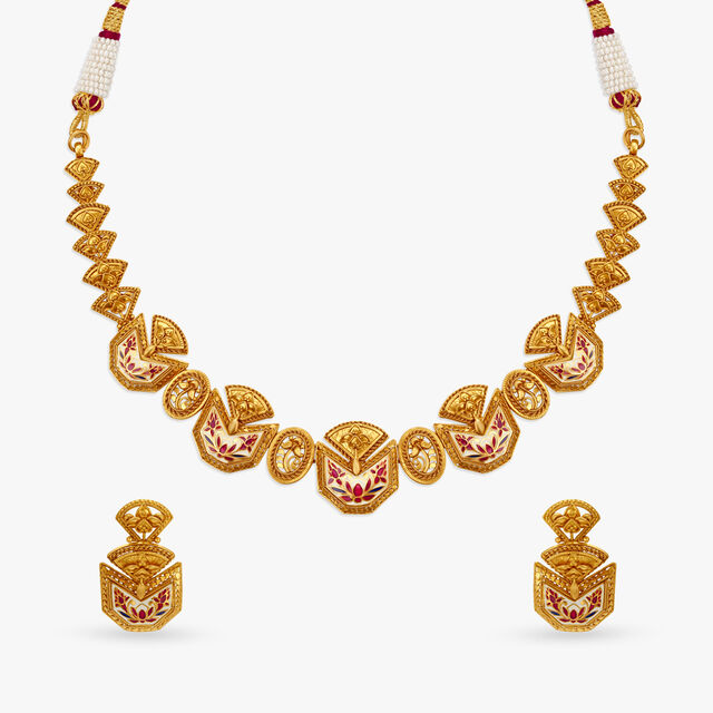 Sheetal Shwet Necklace Set,,hi-res image number null