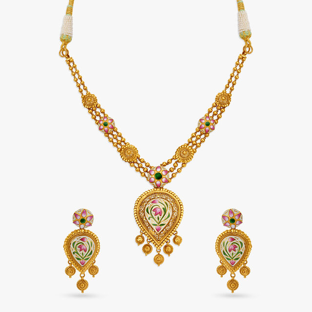Madhura Pushkar Necklace Set,,hi-res image number null