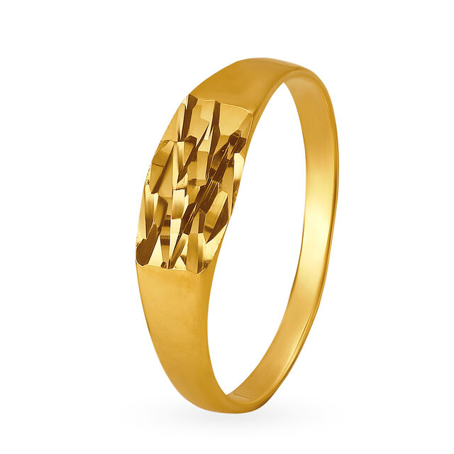 Beguilling 22 Karat Gold Artsy Ring,,hi-res image number null