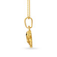 Divine Lord Ganesha Gold Pendant,,hi-res image number null