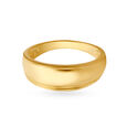 Lustrous Minimalistic Gold Ring for Men,,hi-res image number null
