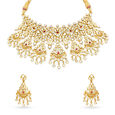 Spectacular Gold Kundan Necklace Set for the Punjabi Bride,,hi-res image number null