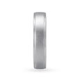 Sophisticated Textured Platinum Ring for Men,,hi-res image number null