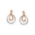 Elegant Pear Shape Platinum Stud Earrings,,hi-res image number null