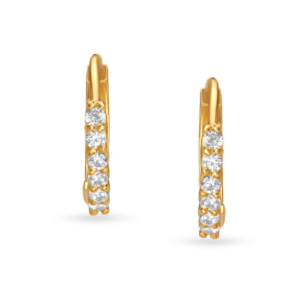 5 stunning pairs of diamond huggie earrings you can buy on Amazon yes for  real