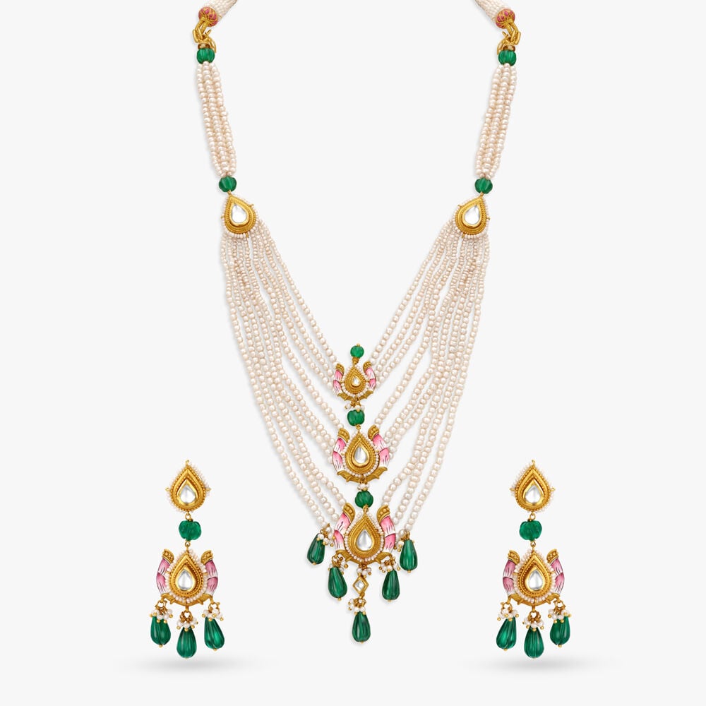 Tanishq 2024 kundan necklace