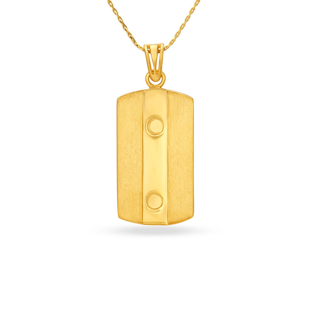 Gold locket sale design for man