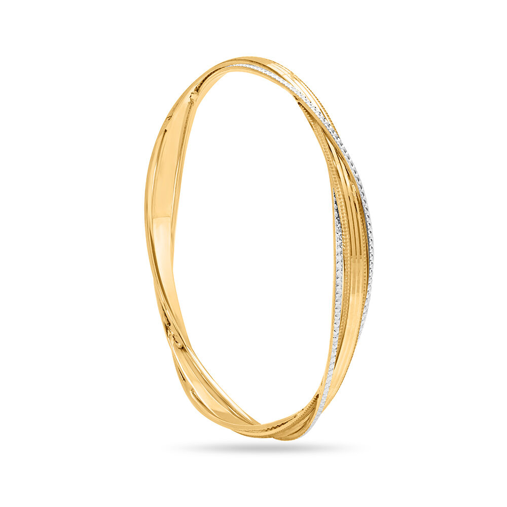 Buy Gold Bling Twisted Bracelet Online  Label Ritu Kumar India Store View