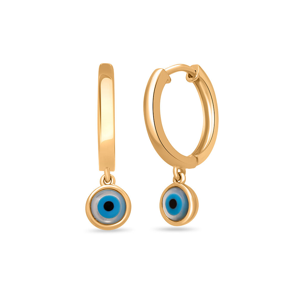 Flipkartcom  Buy Bijoux box Golden Evil Eye Earrings by Bijoux Box Metal  Drops  Danglers Online at Best Prices in India