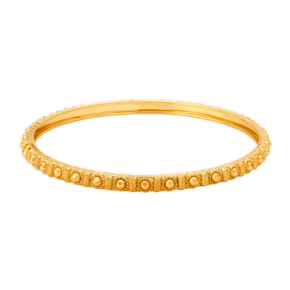 Tanishq lightweight gold sale bangles designs with price