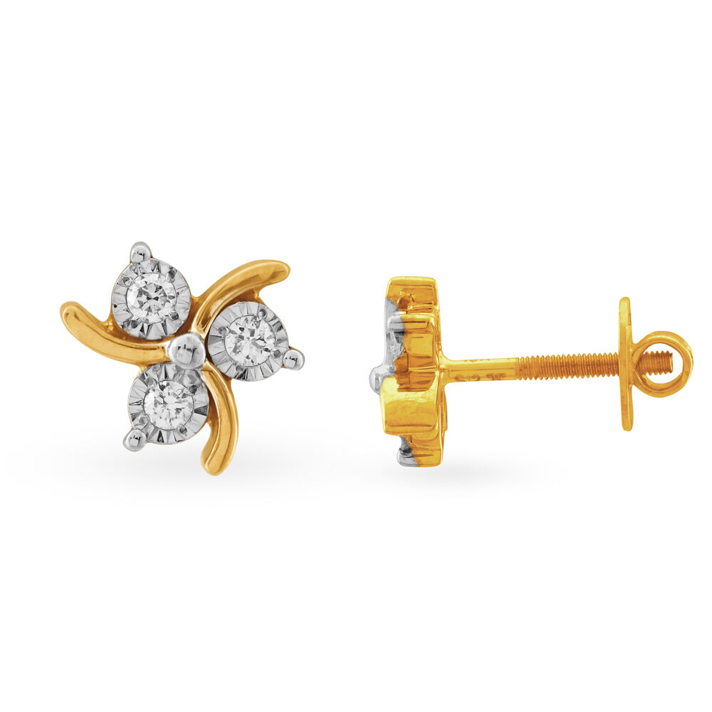 Buy Malabar Gold Earring USEG037499 for Women Online | Malabar Gold &  Diamonds