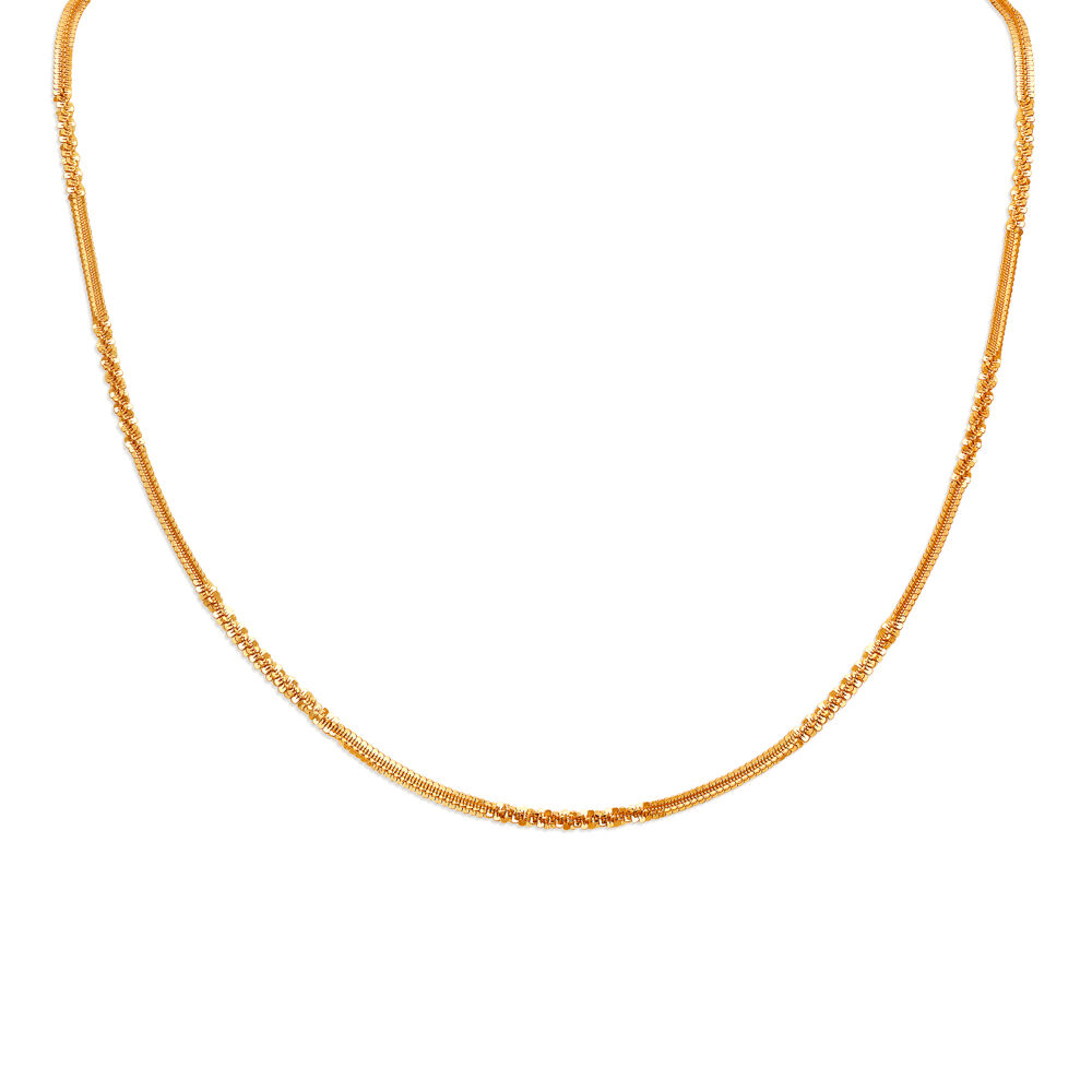 Tanishq plain sale gold chain