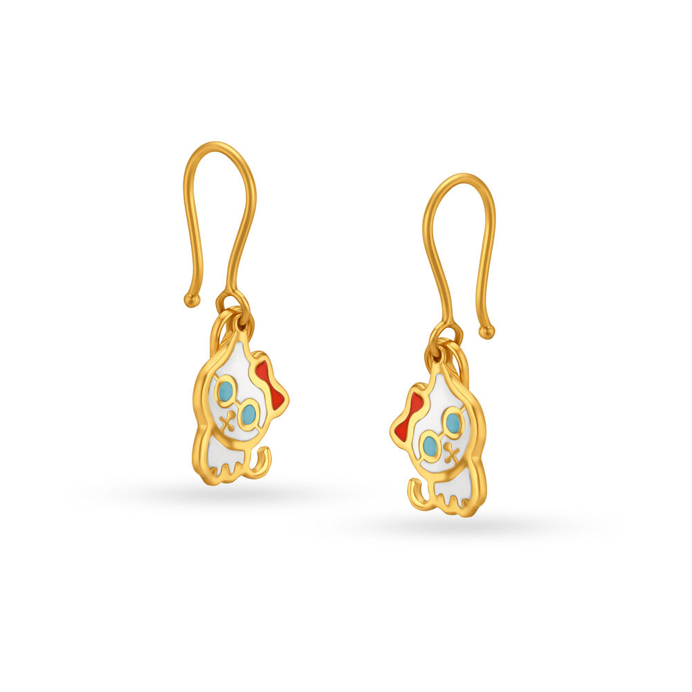 Children's 14K Gold-Plated Huggie Hoop Earrings for Little Girls 10mm –  Cherished Moments Jewelry