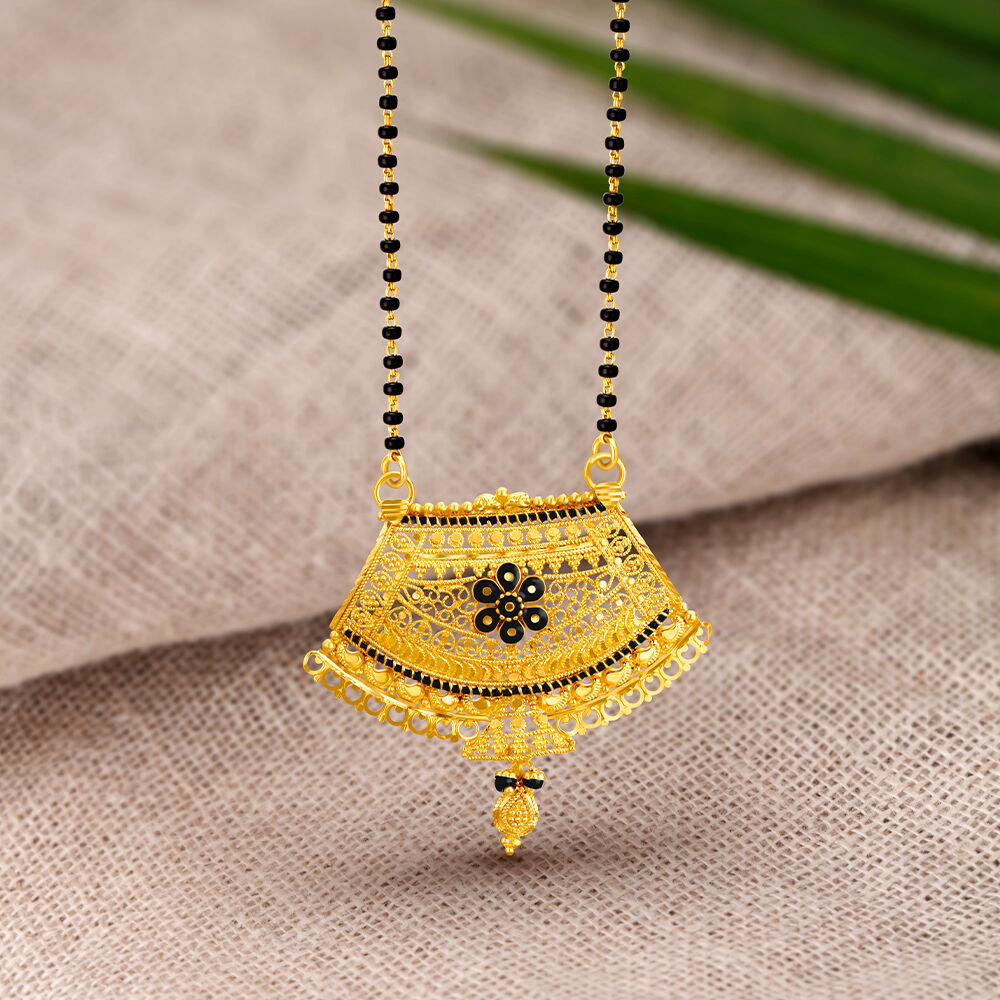 Gold mangalsutra sale online tanishq