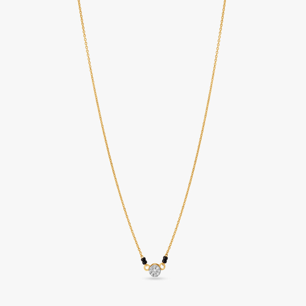 Diamond mangalsutra 2025 from tanishq