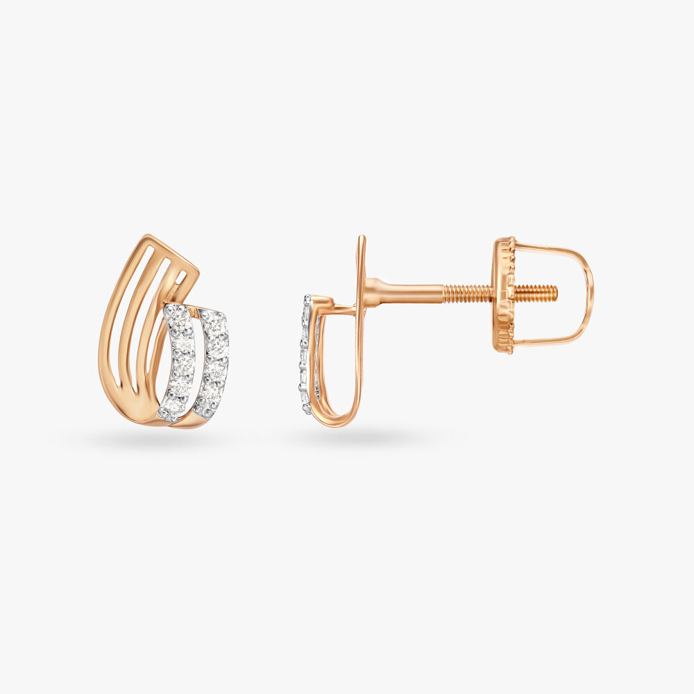 Amazon.com: Fake Double Hoop Earrings for Single Pierced Ears in 14K Gold  Filled, Rose Gold Filled or Solid Sterling Silver. Faux Double Mini Ear  Huggie Hoops : Handmade Products