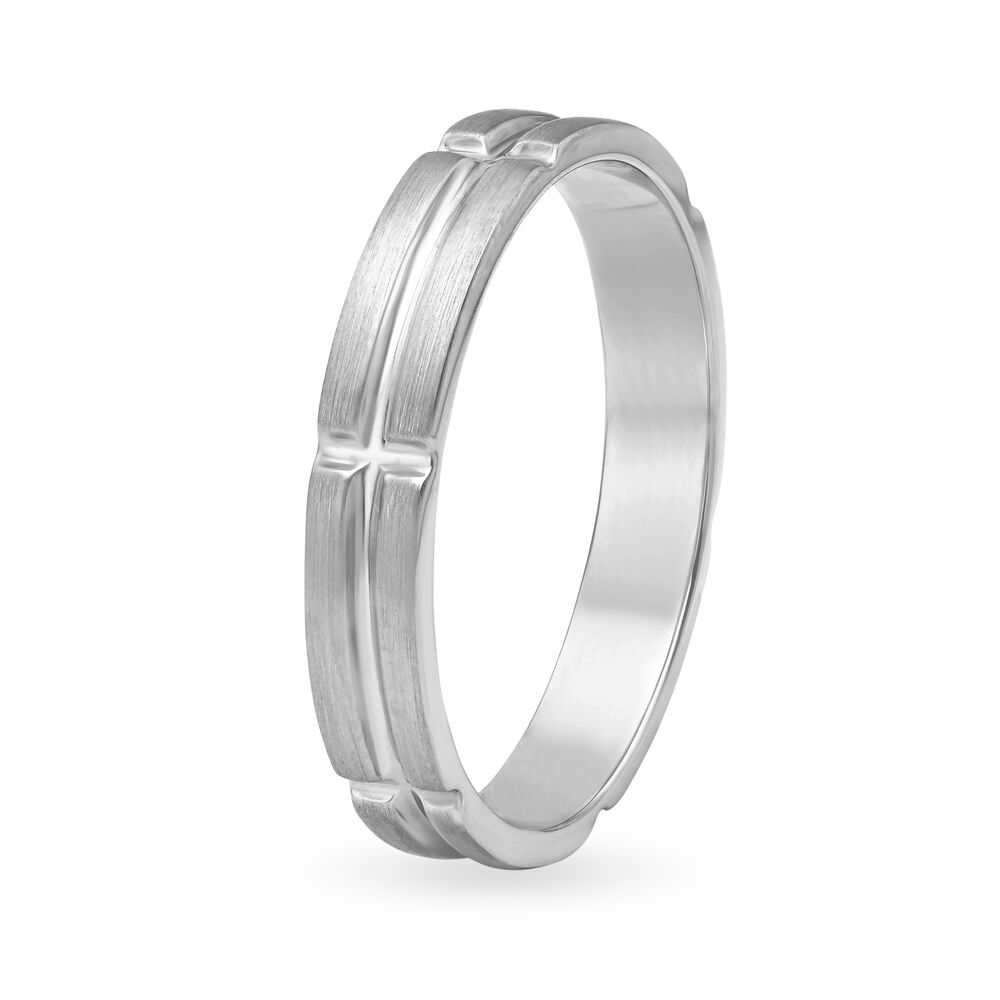 Tanishq platinum sale male rings