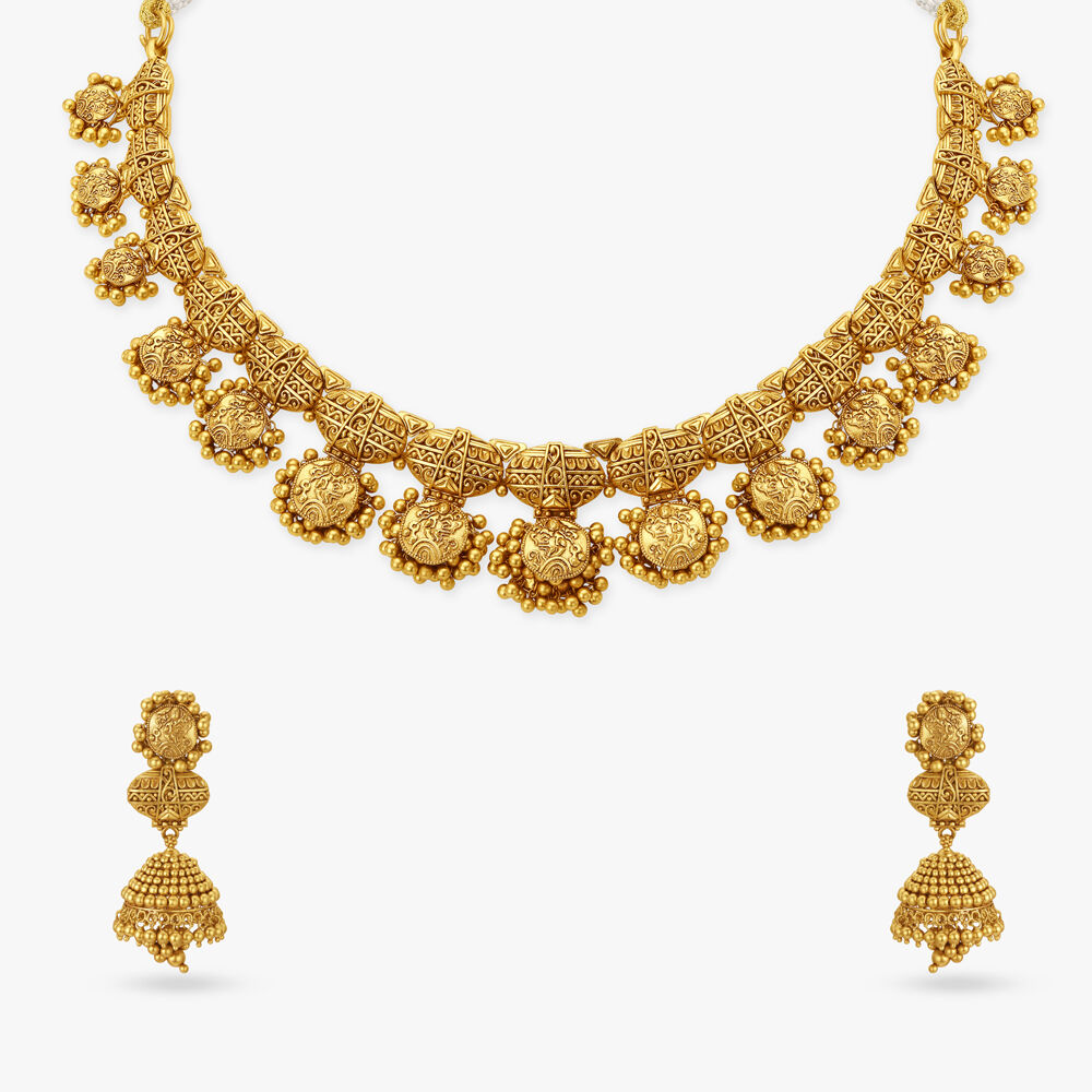 Tanishq latest sale necklace design